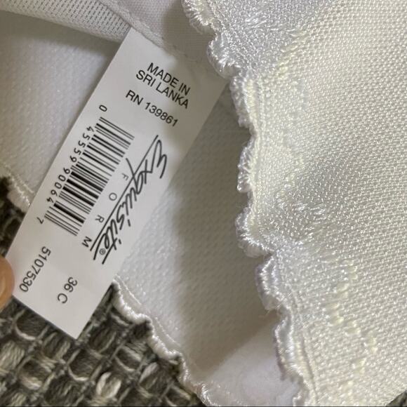 Vintage Bullet Bra 36C long line white - Picture 6 of 6